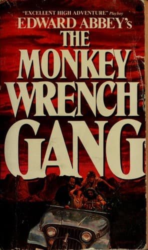 Portada de The Monkey Wrench Gang