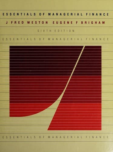 Portada de Essentials of managerial finance