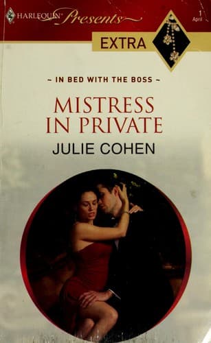 Portada de Mistress In Private (Harlequin Presents Extra (Unnumbered))