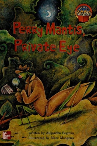 Portada de Perry Mantis, private eye