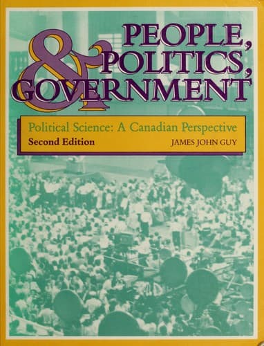 Portada de People, politics, and government