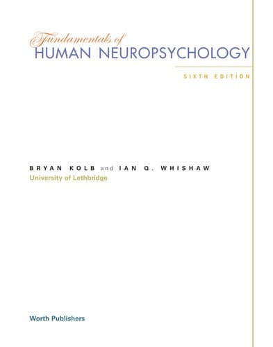 Portada de Fundamentals of human neuropsychology