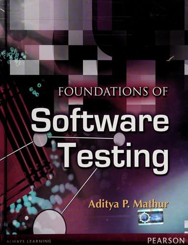Portada de Foundations of software testing