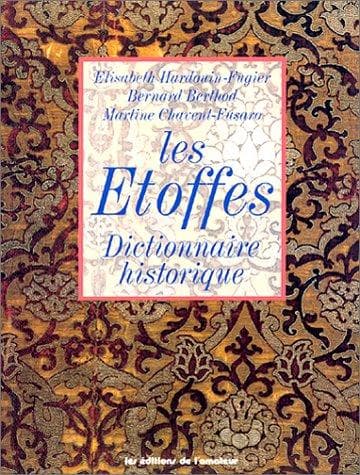 Portada de Etoffes, Les - Dictionnaire