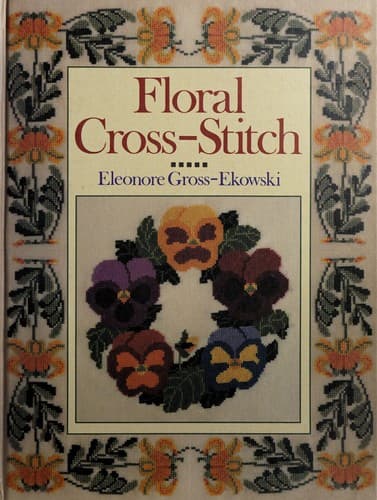 Portada de Floral cross-stitch