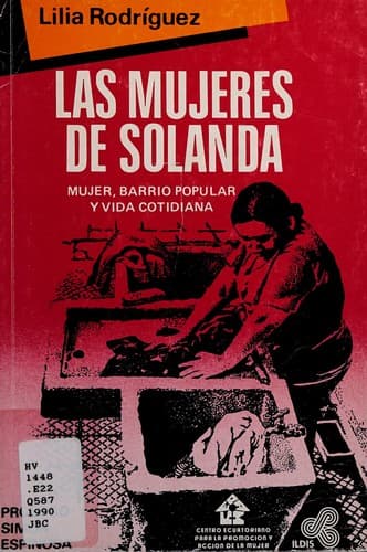 Portada de Las mujeres de Solanda