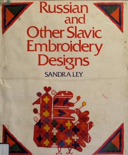Portada de Russian and other Slavic embroidery designs