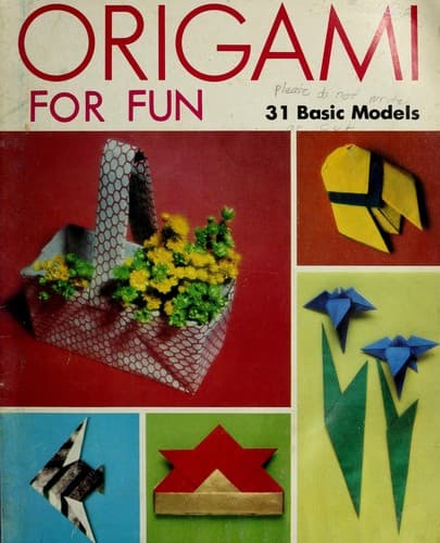 Portada de Origami for fun.
