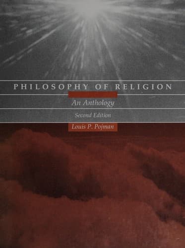 Portada de Philosophy of religion