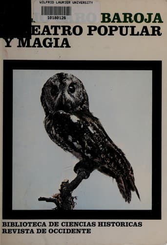 Portada de Teatro popular y magia