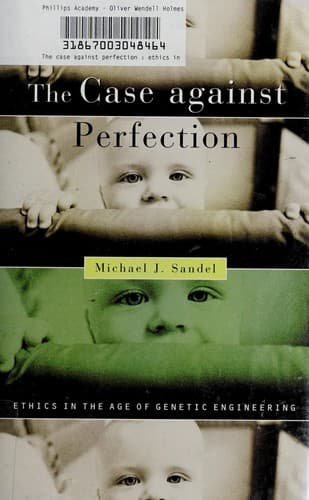 Portada de The case against perfection
