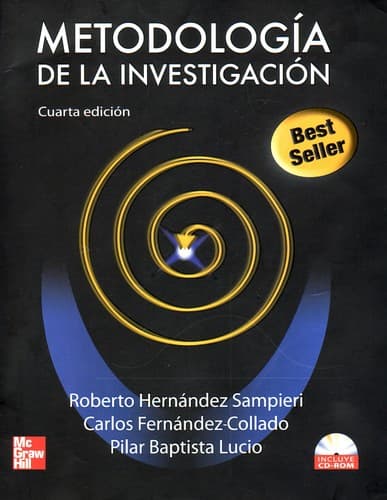 Portada de Metodologi a de la investigacio n