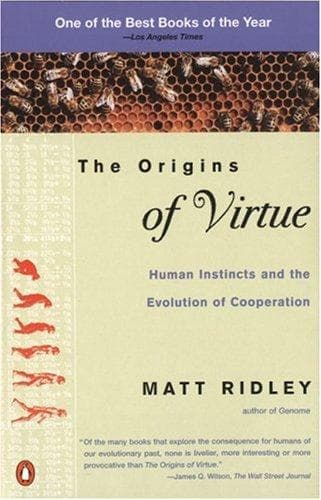 Portada de The Origins of Virtue