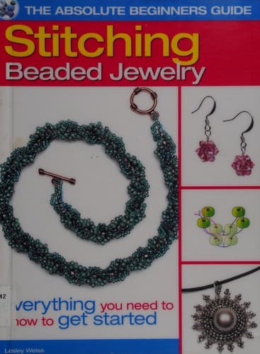 Portada de Stitching beaded jewelry