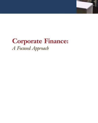 Portada de Corporate finance