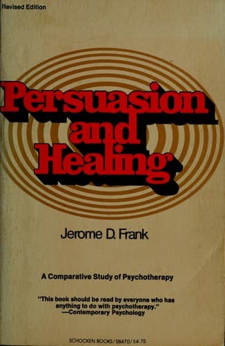Portada de Persuasion and healing