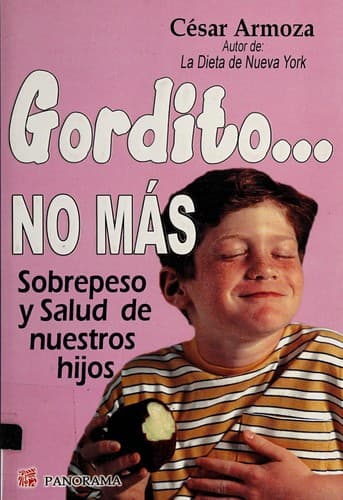 Portada de Gordito-- no más