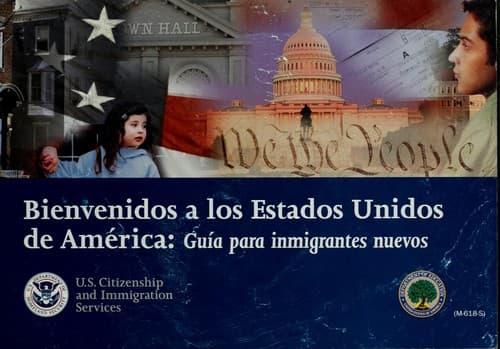 Portada de Bienvenidos a los Estados Unidos de America