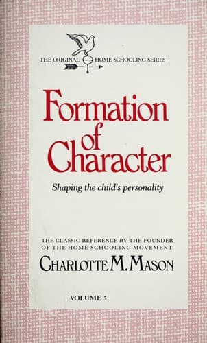 Portada de Formation of character
