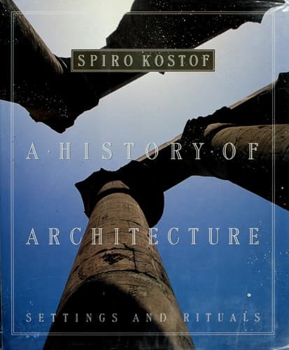 Portada de History of architecture