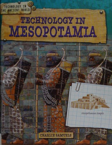 Portada de Technology in Mesopotamia