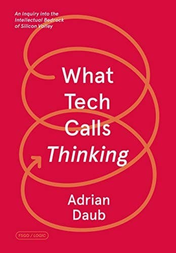 Portada de What Tech Calls Thinking