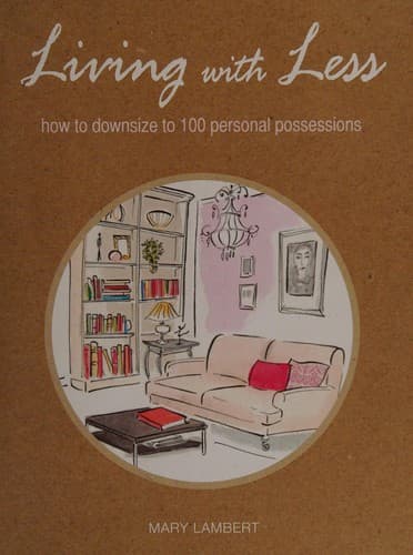 Portada de Living with less