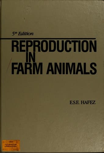 Portada de Reproduction in farm animals