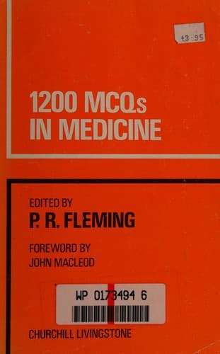 Portada de 1200 MCQs in medicine