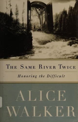 Portada de The same river twice