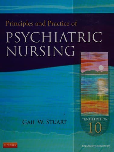 Portada de Principles and practice of psychiatric nursing