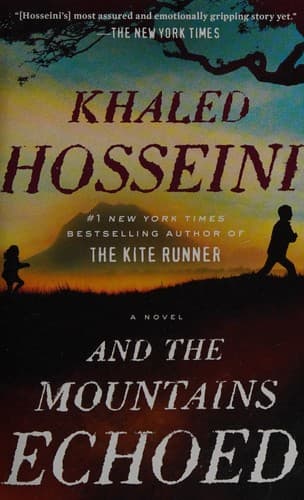 Portada de And the mountains echoed