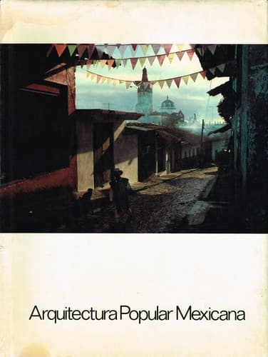 Portada de Arquitectura Popular Mexicana