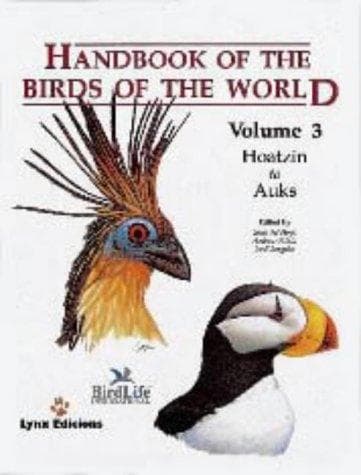 Portada de Handbook of the Birds of the World, Volume 3 (Hoatzin to Auks)