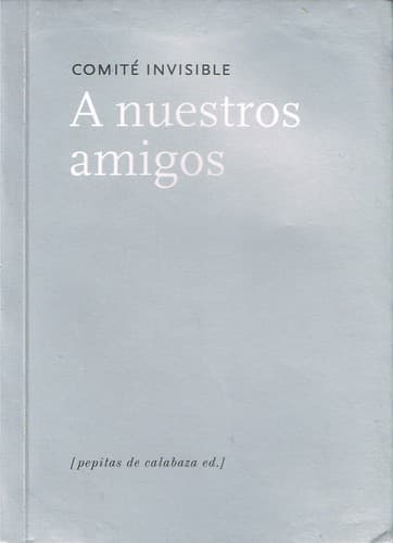 Portada de A nuestros amigos