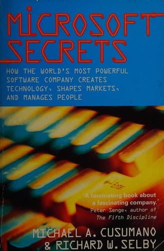 Portada de Microsoft secrets