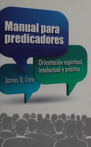 Portada de Manual para predicadores