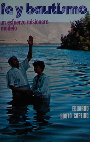 Portada de Fe y bautismo