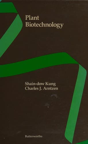 Portada de Plant biotechnology