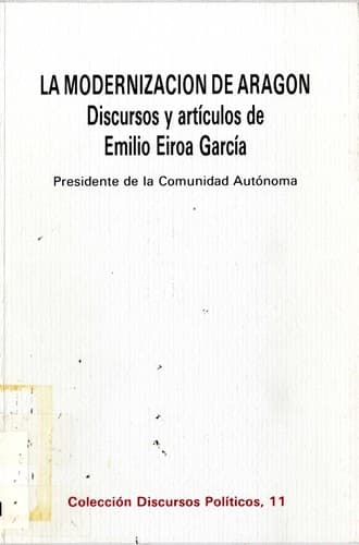 Portada de La modernización de Aragón