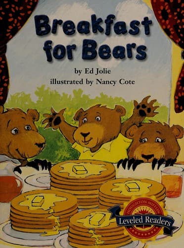Portada de Breakfast for bears
