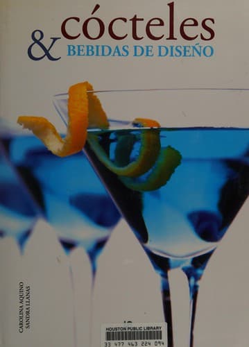 Portada de Cocteles & bebidas de diseño