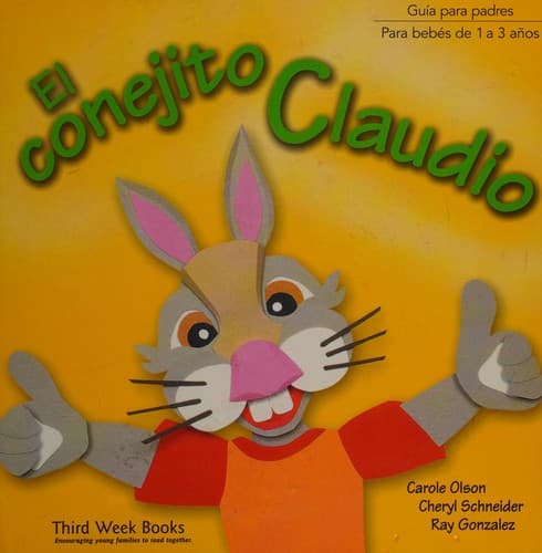 Portada de El conejito Claudio