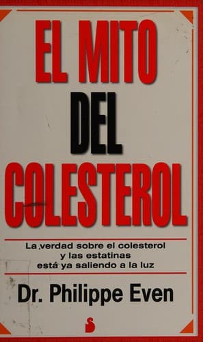 Portada de El mito del colesterol