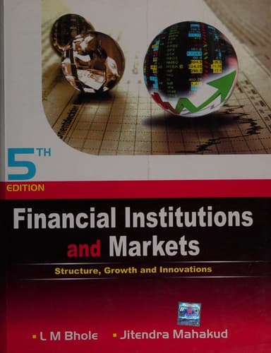 Portada de Financial institutions and markets