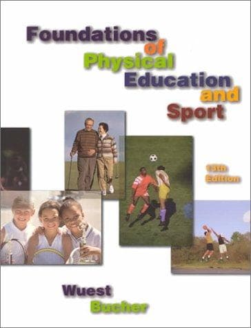 Portada de Foundations of physical education and sport