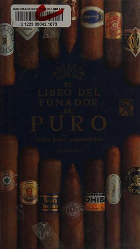 Portada de El libro del fumador de puro