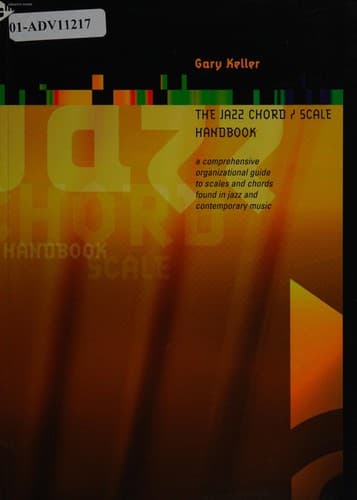 Portada de The jazz chord/scale handbook