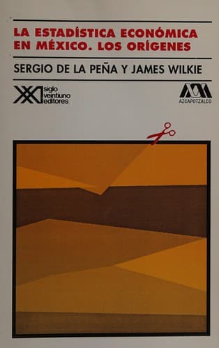 Portada de La estadística económica en México