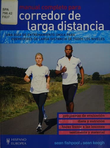 Portada de Manual completo para el corredor de larga distancia